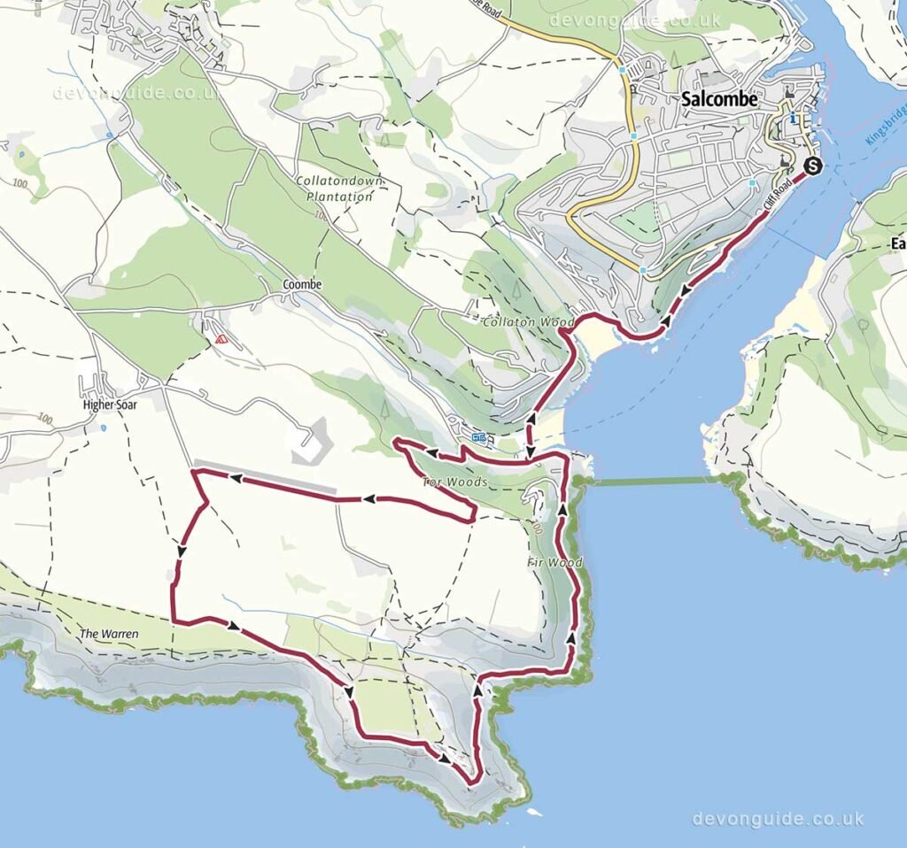 Salcombe to Bolt Head Walk (circular)